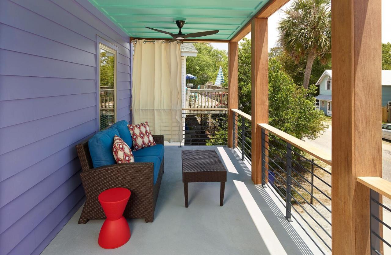 Folly Vacation Perfect Purple Palace Apt C Folly Beach Exterior foto
