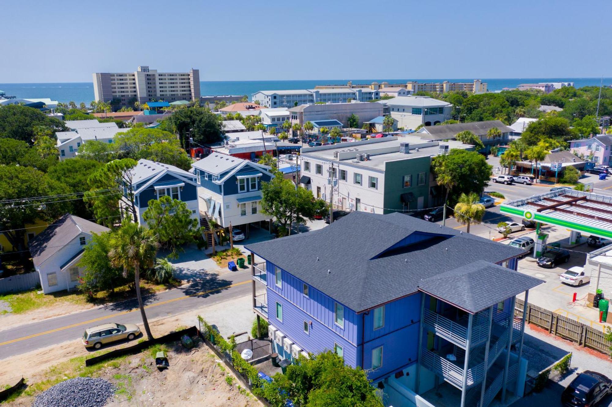 Folly Vacation Perfect Purple Palace Apt C Folly Beach Exterior foto