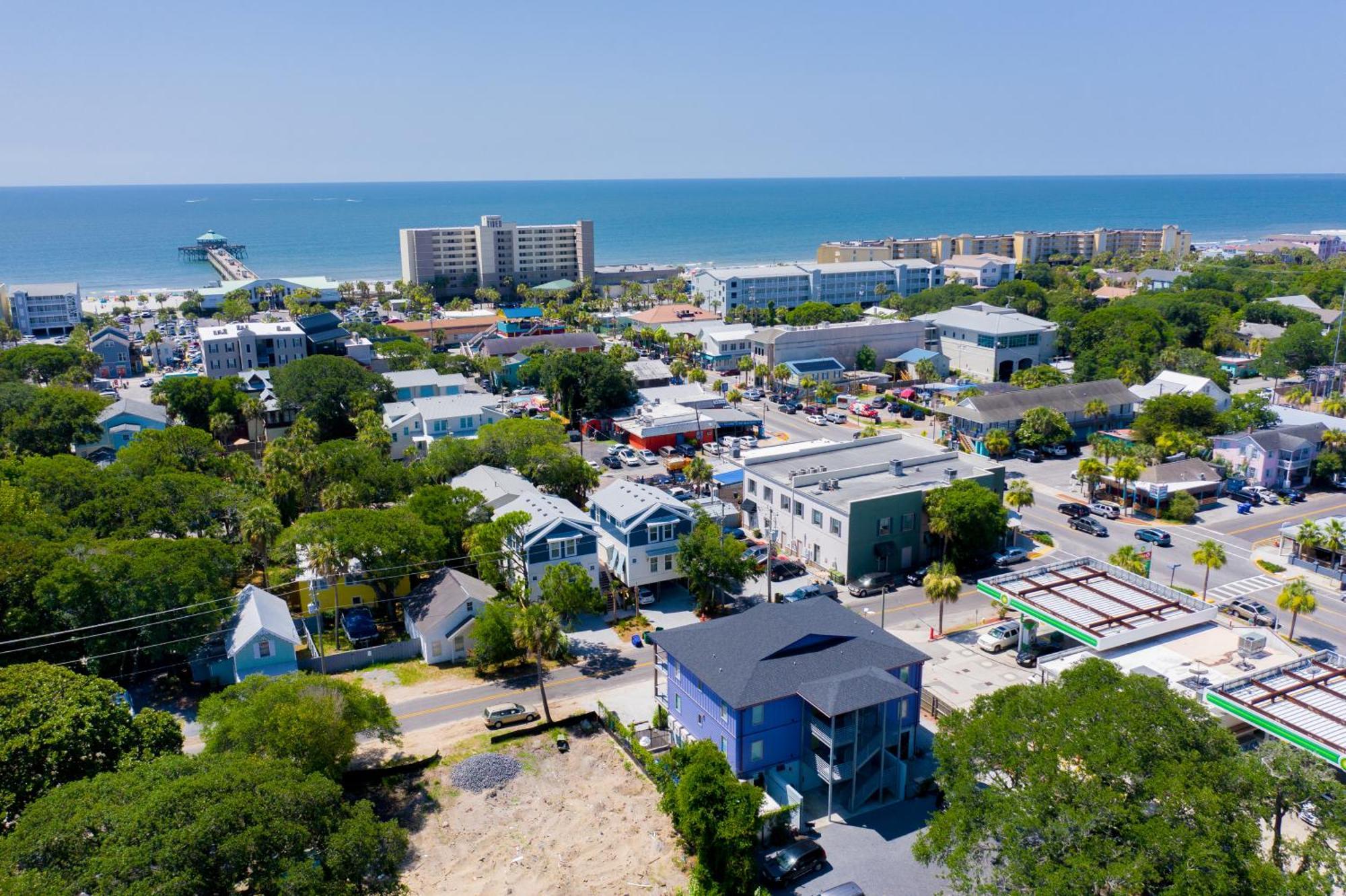 Folly Vacation Perfect Purple Palace Apt C Folly Beach Exterior foto